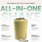 310 Nutrition All-In-One Meal Replacement Shake Powder - Plant-Based Protein Smoothie Blend w/High Fiber, Probiotics & Adaptogens - Low Carb, Vegan, Keto & Paleo Friendly - Gingerbread - 14 Srv