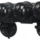 Upettools 12680 GPH Wave Maker Aquarium Circulation Pump - 4-Head Powerful Submersible Powerhead for Fresh & Saltwater Tanks (180-300 Gallons) with Adjustable Flow - Black