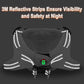 BARKBAY Dog Harness, Reflective Adjustable No Pull Harness, Breathable Soft, Grey, XXS