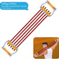 TOCO FREIDO Chest Expander | Arm Training, 5 Tubes Ajustable Arm Strength Trainer, Exercise Resistance Bands for Home Fitness Muscle Training Body Building