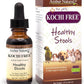 Amber NaturalZ Kochi Free Herbal Supplement for Dogs, Cats, Birds, Guinea Pigs, and Rabbits | Pet Herbal Supplement for Healthy Stool Support | 1 Fluid Ounce Glass Bottle | Manufactured in The USA