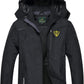 GIISAM Mens Windproof Jacket Waterproof Lightweight Mountain Sport Jacket for Men Hooded Windbreaker Raincoat