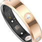 Smart Ring for Women Men Diamond Fitness Tracker Sleep Heart Rate Monitor Smart Rings for Android iOS Phone Pedometer Calorie Step Counter Stylish Ladies Rings for Women Elegant