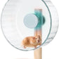 Super Silent Hamster Wheel 10.4 Inch, Magnetic Large Rat Wheel for Chinchilla, Gerbil, Guinea Pig, Cat, Mouse, Sugar Glider and Dwarf, Syrian Hamster Accessories (Salt Blue)