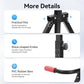 Foldable Power Tower Pull Up Bar Dip Station, 200kg/440.92lbs Triangular Pull Up Bar Station Adjustable, Multi-Function Strength Training Fitness Equipment for Home Gym