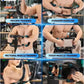 DAMR Arm Trainer, Arm Chest Exerciser with 2 Spring. Suitable for Men and Women of All Fitness Levels. Detachable Twister Fitness Equipment. Upper Body Muscle -Black, Adjustable Resistance Levels.