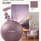 Trideer Yoga Ball – Anti-Burst Exercise Ball for Pregnancy, Office, Birthing, Stretching & Core Workout – Home Gym & Therapy