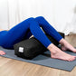 Sol Living Yoga Bolster Pillow Rectangular Meditation Cushion Cotton Meditation Accessories for Restorative Yoga Meditation Pillow Yoga Pillow Firm Body Pillow Bolster Pillow for Legs Removable Cover