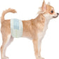 BV Dog Wraps Male X-Small (Waist 9-14 in) Super Absorbent - 400 Count Disposable - Doggie Diapers with Wetness Indicator- Adjustable Male Dog Wraps - Ideal for Incontinence/Training