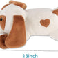 Heartbeat Dog Toy for Puppy- Helps for Dog Anxiety Relief and Calming Aid, Stuffed Animal Anxiety Calming Behavioral Aid Puppy Heartbeat Toy Sleep aid for Dogs Cats Pets
