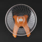 Hamster Wheel Silent Hamster Exercise Wheel Running Spinner Hamster Flying Saucer for Hamsters Gerbils Mice and Other Small Pets (Orange)