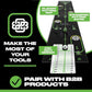Back 2 Basics Putting Gates Set – Golf Putting Aid for Alignment & Accuracy – Gate Putting Green & Golf Putting Mat Trainer - Gate Putter Training Aid for Putting Green