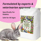 Pampered Chicken Mama Herbal Rabbit Feed 25 LB Bag: Premium Rabbit Food Made with Timothy Hay & Organic Herbs