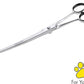 Tweezerman 9" Pet Grooming Scissors with Safety Round Tips, Professional Curved Grooming Shears for Medium to Large Dogs