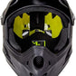 DEMON UNITED Podium Full Face Mountain Bike Helmet Black Includes MIPS Technology