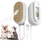 Cat Hair Brush, Dog Hair Brush, Cat Steam Brush, Rechargeable Steam Brush for Cats and Dogs, Skin Friendly Deshedding Grooming Tool for Dogs Cats With Pet Supplies Accessories