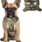 Dog Harness Step in Dog Vest Harness, Reflective Adjustable Puppy No Pull Harness Breathable Soft for Small and Medium Dogs Cats, Camo, S