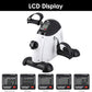 Mini Exercise Bike, himaly Under Desk Bike Pedal Exerciser Portable Foot Cycle Arm & Leg Peddler Machine with LCD Screen Displays