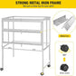 Guinea Pig Cage Hamster Cage All-Around Metal Frame Rat House on Wheels,Small Animal Cage with Deeper Tray