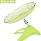 Hamster Wheel Flying Saucer Silent Exercise Wheel Running Wheel for Hamsters, Gerbils, Mice and Other Small Pets, Silent Hamster Running Wheel (Green)