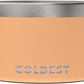 Coldest Dog Bowl - Anti Rust Metal, Non Slip, 3 Layers Insulated Stainless Steel Dog Bowls - Spill Proof & Heavy Duty - Water Bowl for Dogs, Cats & Pets, Dish Washer Safe (200 oz, Sahara Peach)