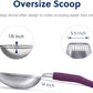 WePet Cat Litter Scoop, Aluminum Alloy Sifter, Kitty Metal Scooper, Deep Shovel, Long Handle, Poop Sifting, Kitten Pooper Lifter, Durable, Heavy Duty, for Litter Box