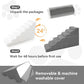 𝟳 𝗦𝘁𝗲𝗽𝘀 Dog Steps for High Bed, 30'' High Dog Stairs for Small Dogs, Waterproof Pet Stairs for Small Old Large Dogs and Cats with Removable Cover & PE Support Board for Bed, Car or Couch