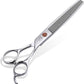 Dog Grooming Scissors: 7 inch Pet Thinning Shears Made Of Japanese 440c Advanced Stainless Steel Professional Grooming Scissors for Dogs Cats and Other Pets