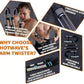 Twister Arm Exerciser,40-110lb Adjustable Chest Workout Equipment, Forearm Triceps Chest Enhanced Exercise Strengthener,Portable Detachable Upper Body Fitness Machine for Home and Gym