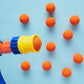 Frienda 24 Pieces Refill Balls Soft Orange Foam Balls Refills Approx 1. 1 Inch in Diameter, Soft Small Light Cat Ball Toys