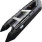 BRIS 1.2mm PVC 12.5 ft Inflatable Boat Inflatable Fish Hunter & Person Inflatable Raft Boat