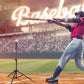 Goplus Batting Tee, Adjustable Baseball Softball Tripod for Batting Training Practice with Carrying Bag