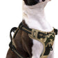 PUPTECK No Pull Dog Harness Small Sized, Adjustable Reflective Dog Harness with Handle Easy Control, Comfortable Soft Padded Pet Vest Harness for Small Dogs, Camouflage S