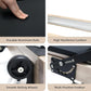 Pilates Reformer with Adjustable Height, Wooden Foldable Pilates Reformer Machine, Pilates Machine for Home Use and Studio, Pilates Equipment with Sitting Box, Jump Board and Accessories