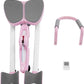 Leg Stretcher Split Machine for Flexibility, Max 330lbs Heavy Duty Split Trainer Equipment, Max. 180° Opening Leg Stretching Tool for Ballet, Cheerleading, Gymnastics (Pink)