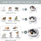 JanYoo Warm Bunny Bed for Rabbits Outdoor Cage Hideout Hut Tent Cave Tunnel Cute House Cotton Washable Winter Gray XLarge