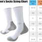 JOYNÉE 5/10 Pairs Mens Lightweight Athletic Crew Socks Cushioned Breathable Long Socks for Sports Running