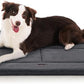 MADE 4 PETS Dog Crate Pad Bed for Medium Large Dogs, Washable & Reversible, Anti-Slip Kennel Mat for Cozy Sleeping, Soft Fluffy Dog Bed for Indoor & Outdoor Use, 35"x23", Dark Gray