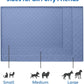 MIGHTY MONKEY 100% Waterproof Dog Food Mat, Raised Edges Silicone Pet Feeding Placemat for Cat, Dogs, Pet Bowls, High Lipped Tray Prevents Water Spills, Food on Floor, Dishwasher Safe, 18x12, Lt Blue