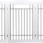 Spirich Freestanding Wire Pet Gate for Dogs, 60 inches Extra Wide, 30 inches Tall Dog Gate for The Houes, Doorway, Stairs, Pet Puppy Safety Fence, White 3 Panels