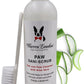 Warren London Paw Scrub – Deep Cleaning Paw & Nail Cleanser with Aloe Vera – Removes Dirt & Grime – Includes Scrub Brush – Made in USA - 8 oz