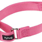 Hyhug Improved Design Nylon Webbing, Cold Water Washing Does Not Fade, Not Polluting Dog Hair, Wear Resistant and Not Prone to Fuzzing. No Slip Training Martingale Collar (Candy Pink, Medium)