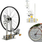 Wheel Truing Stand, Professional Bike Truing Stand for Maintenance with 3 Gauges, Bicycle Repair Tools, Accepts Wheels 13"-38"