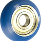Slide Roller Wheel with Bearing (104247-001) | Small Roller Blade Wheels for Home Gym Equipment | Compatible with Octane Fitness Pro 4700 & Pro 3700 Elliptical Machines - Blue