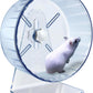 Silent Hamster Wheel, Super-Silent Hamster Exercise Wheels Accessories, Quiet Running Wheels, Adjustable Stand for Hamsters Mice Or Other Small Animals (Ф 7 inch,Transparent)