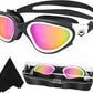 WIN.MAX Polarized Swimming Goggles Swim Pool Goggles Anti Fog Anti UV No Leakage Clear Vision for Men Women Adults Teenagers