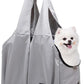 Dog Purse Carrier for Small Dogs, Cats, and Puppies – Soft-Sided Travel Pet Tote Bag with 4 Large Pockets, Foldable, Lightweight, Fits Pets up to 15 lbs, for Travel, Outings (Grey)