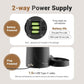 Automatic Cat Feeder for 2 Cats - 16 Cups/4L Timed Auto Pet Feeder with Portion Control (1-6 Meals), Dual Power& Easy to Clean for Indoor Cats & Small Dogs