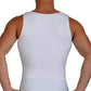 Insta Slim -Made in USA- Compression Tank-Top Shapewear for Men. Tummy Control Slimming Body-Shaper for Belly & Back Support