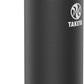 Takeya Actives Water Bottle with Spout Lid - Bottle with Double Stainless Steel Insulation - Dishwasher Safe & BPA-Free - Bottle with Spout Lid & Removable Bumper - 24 oz, Onyx